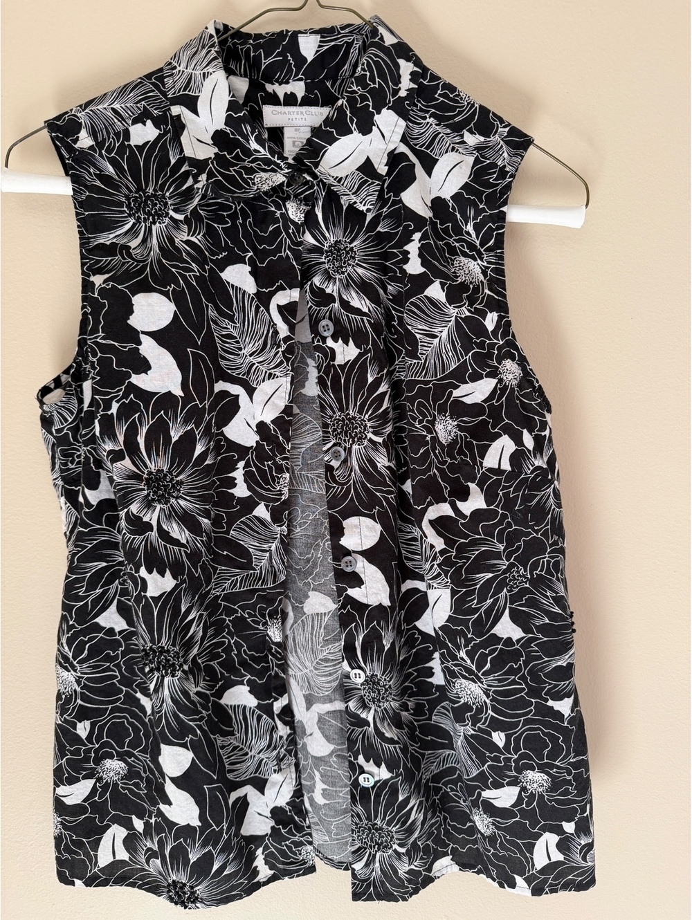 100% cotton, embroidered, SP top